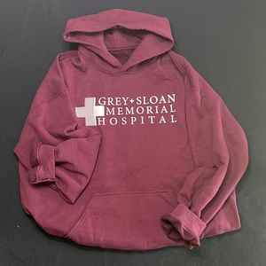 Maroon Grey’s Anatomy Hoodie